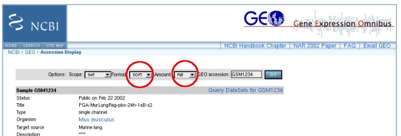 Settings for downloading GEO files for use with TreeMaker3D